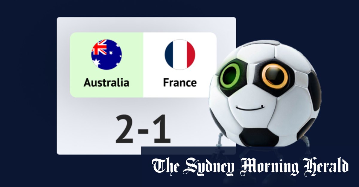 Succès de Matildas, scores prédits par l'IA