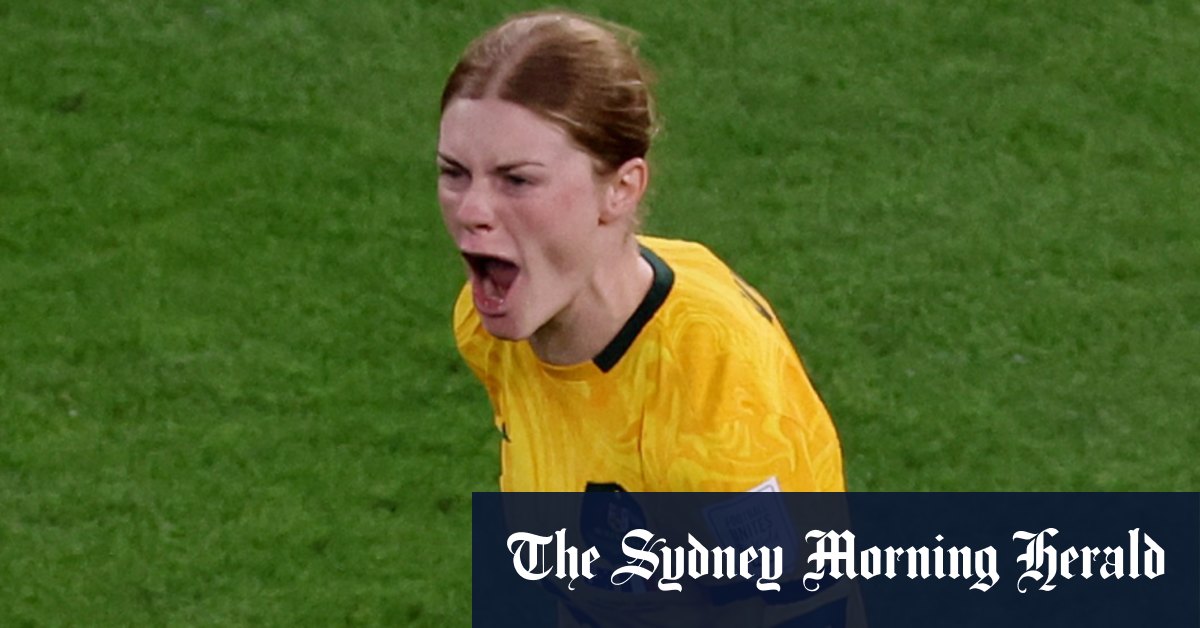 Le temps de Vine arrive alors que la star émergente de Matildas prouve qu'elle appartient