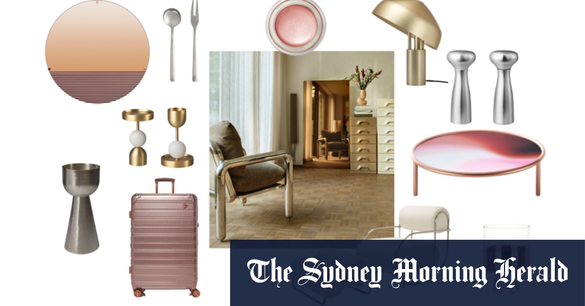 Les articles ménagers métalliques sont de retour en force - il est grand temps de rehausser l'éclat