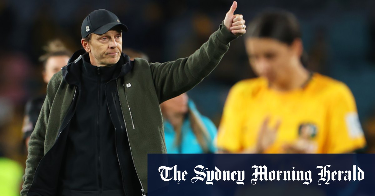 L'entraîneur des Matildas, Tony Gustavsson, prépare l'Australie pour le match contre la Suède