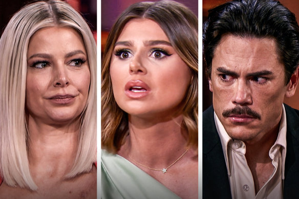 Ariana Madix, Raquel Leviss et Tom Sandoval ont pris le contrôle d'Internet.