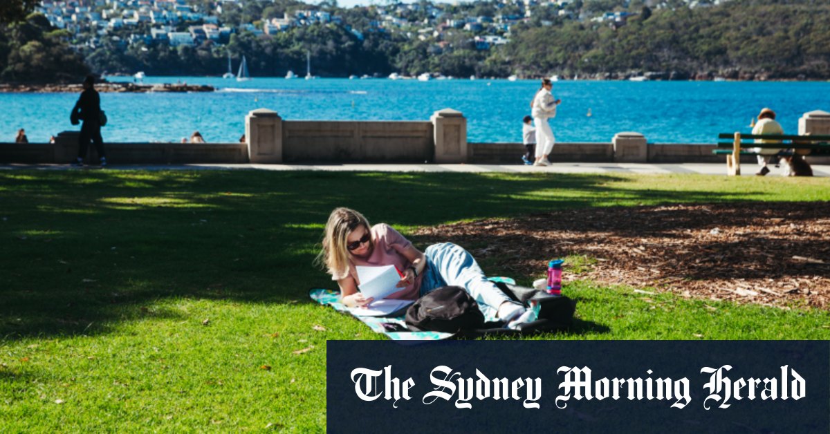 Le temps printanier arrive tôt en ville