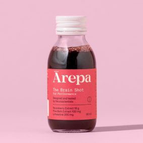 Arepa se présente sous la forme d'une boisson, d'un shot et de suppléments.