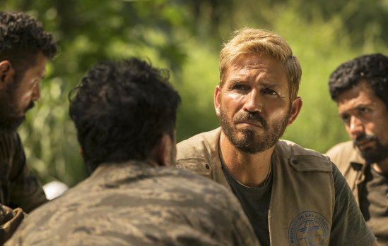 Jim Caviezel incarne le véritable agent de la sécurité intérieure Tim Ballard dans Sound of Freedom.