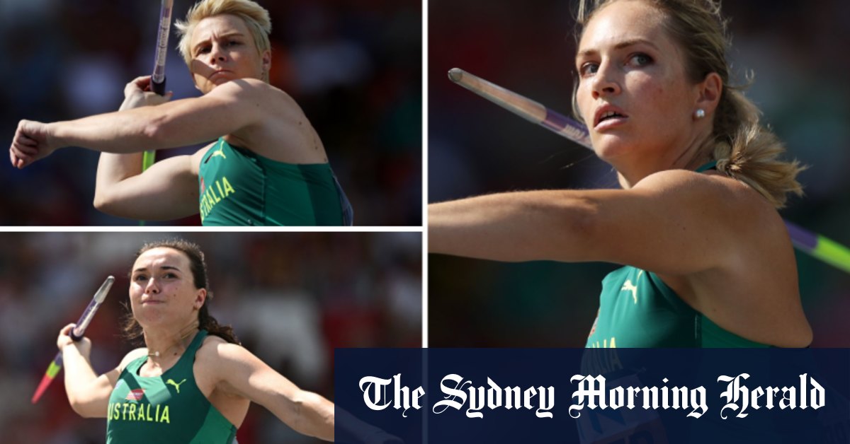 Les Australiennes Kelsey-Lee Barber, Mackenzie Little et Kathryn Mitchell se qualifient pour la finale du javelot féminin, mais Barber a été rasée de près