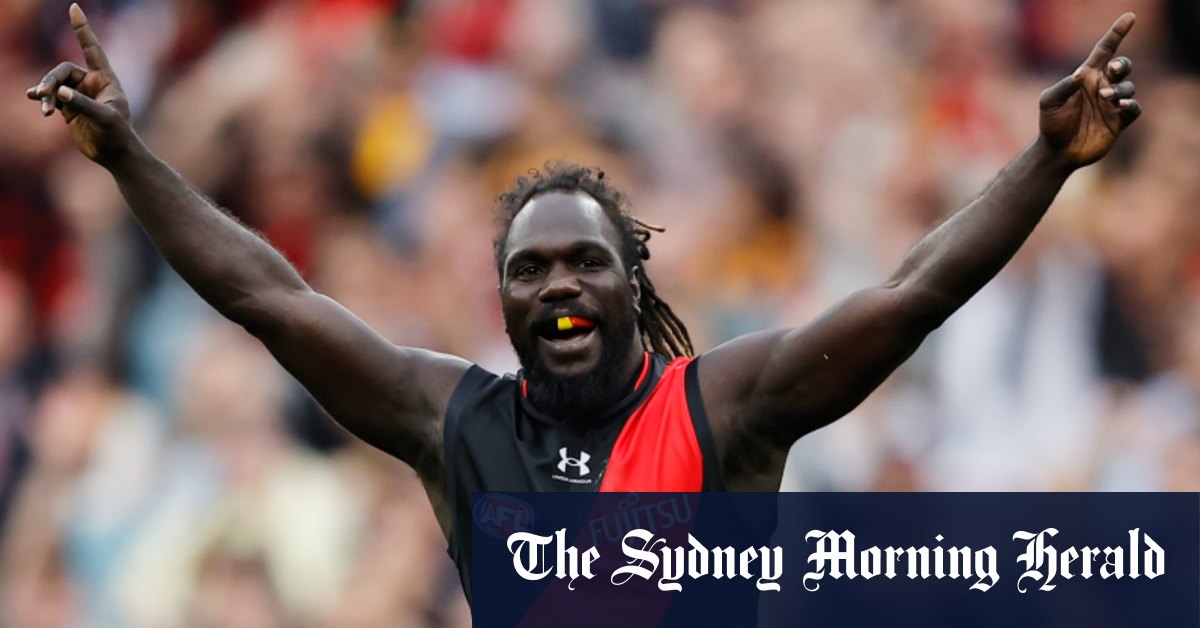 Anthony McDonald-Tipungwuti, héros culte des Essendon Bombers, prend sa retraite pour la deuxième fois