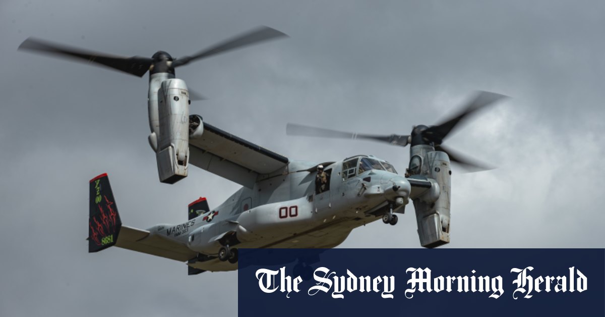 La mission américaine de récupération marine commence à Darwin