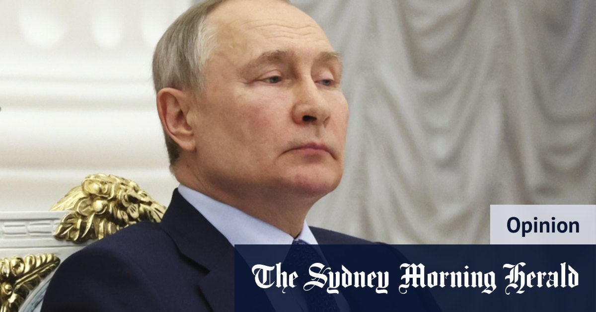 Vladimir Poutine finançant la guerre par le pétrole signifie que l'Occident doit intervenir