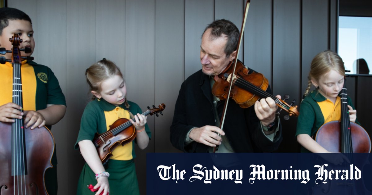 La musique transforme l'école publique de St Marys North en « l'endroit le plus heureux de la planète »
