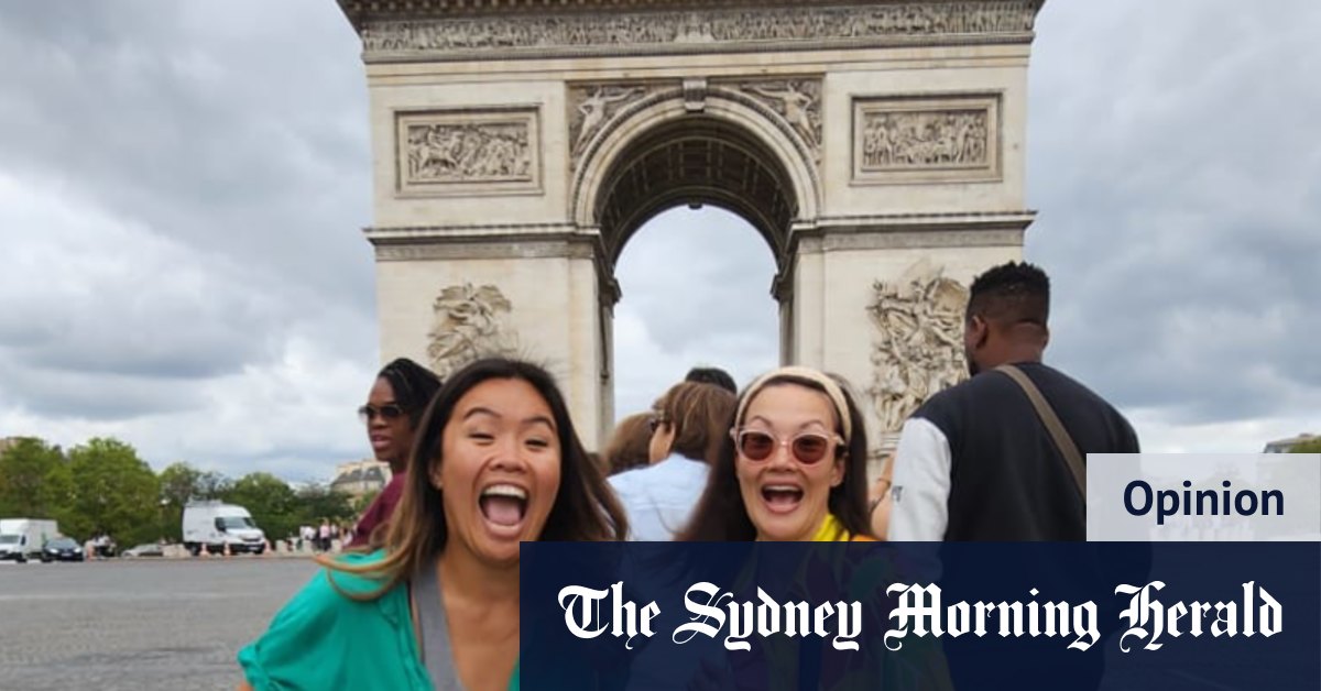 Lizzy Hoo voulait des vacances d'été en Europe.  La moitié de l'Australie aussi