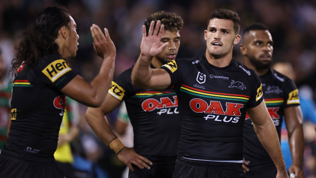 Les Panthers seront encore plus redoutables lors d'un match d'une rare journée, mais ils seront privés de Jérôme Luai (à gauche).