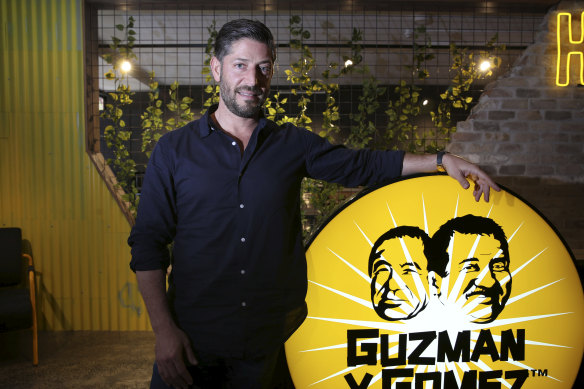 Le patron de Guzman y Gomez, Steven Marks, a fondé l'entreprise en 2006 avec son ami d'enfance Robert Hazan.