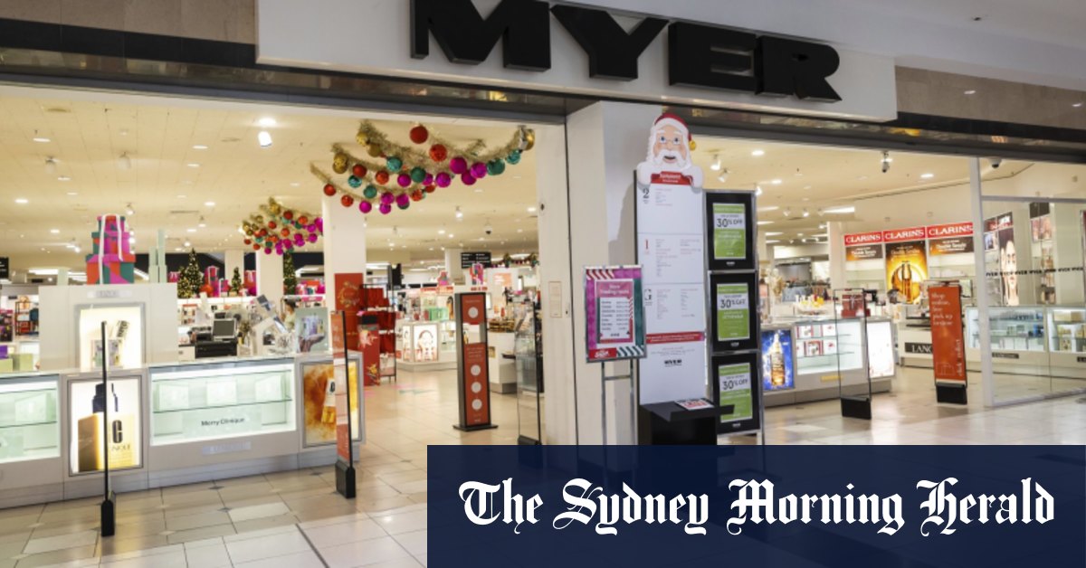 Ce que les acheteurs achètent chez Myer