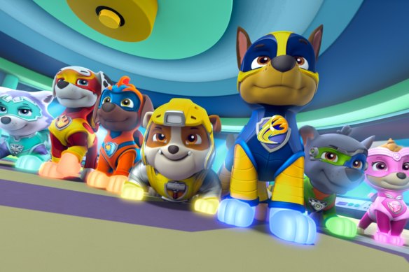 Paw Patrol est vu encore et encore par le petit-fils de Richard Glover.