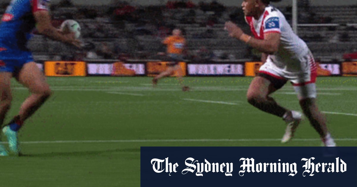 L’ailier des Newcastle Knights, Dom Young, revendique l’essai Dally M de l’année