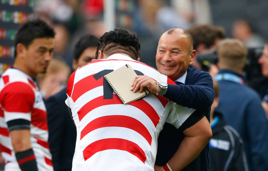 Jones a déjà entraîné le Japon entre 2012 et 2015.