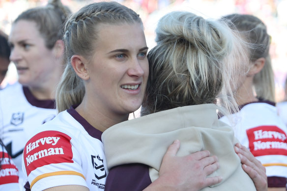 Le vétéran Ali Brigginshaw est le favori pour le prix du demi-arrière de l'année.