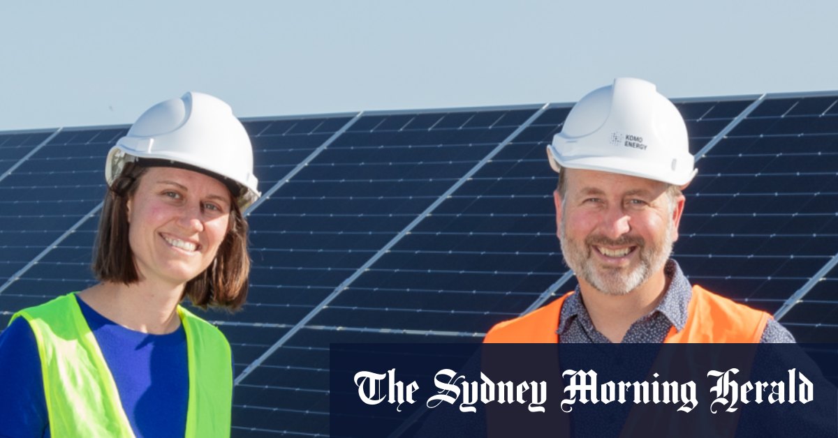 Le jardin solaire communautaire Haystacks permet aux citadins d'acheter des « parcelles » sur des fermes solaires