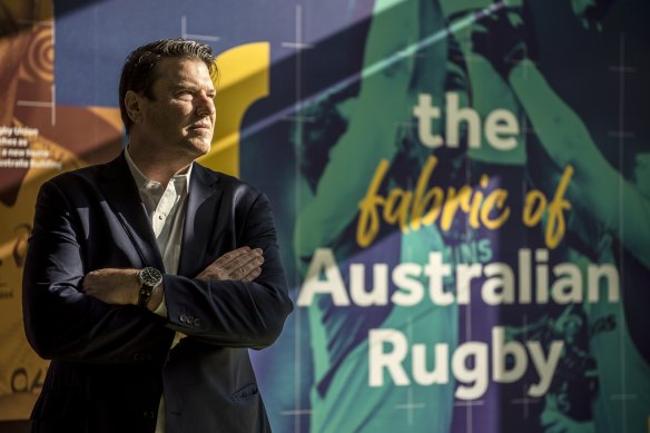 Hamish McLennan, président de Rugby Australie.