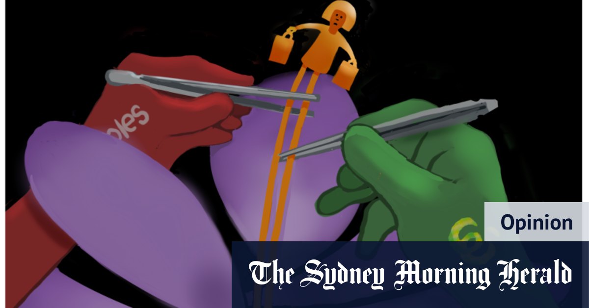 Est-ce que Coles et Woolworths nous traitent ?