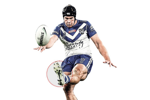 Matt Burton, meneur de jeu des Bulldogs de Canterbury.