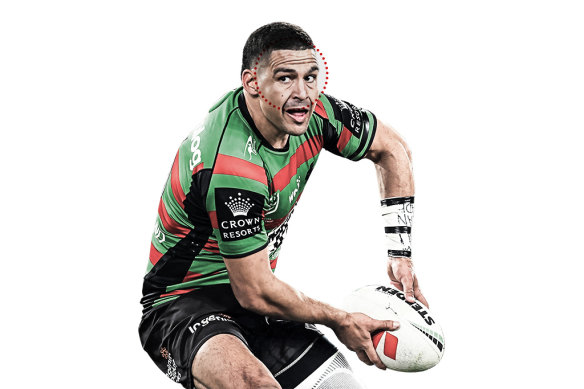 Le meneur de jeu des South Sydney Rabbitohs, Cody Walker.