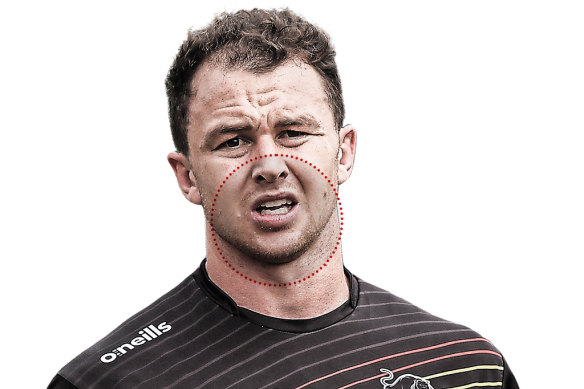 L'arrière latéral des Penrith Panthers, Dylan Edwards.