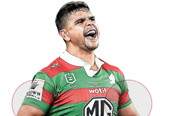 L'arrière latéral des South Sydney Rabbitohs, Latrell Mitchell.