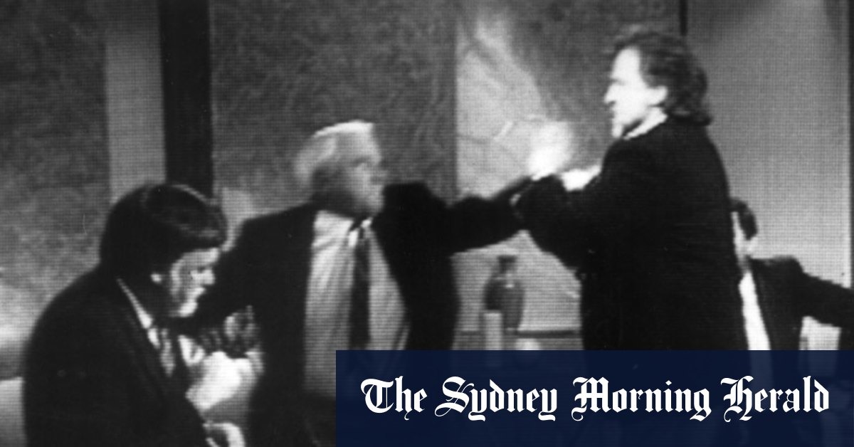 Lorsqu'il s'agit de moments fous, la télévision australienne fait plus que son poids