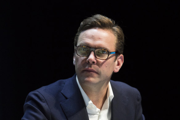 James Murdoch au Festival International de la Créativité Cannes Lions en France en 2015.