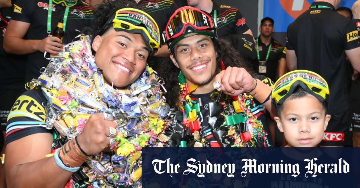 Pourquoi les Penrith Panthers portaient-ils des bonbons et des colliers de sucettes après leur victoire ?