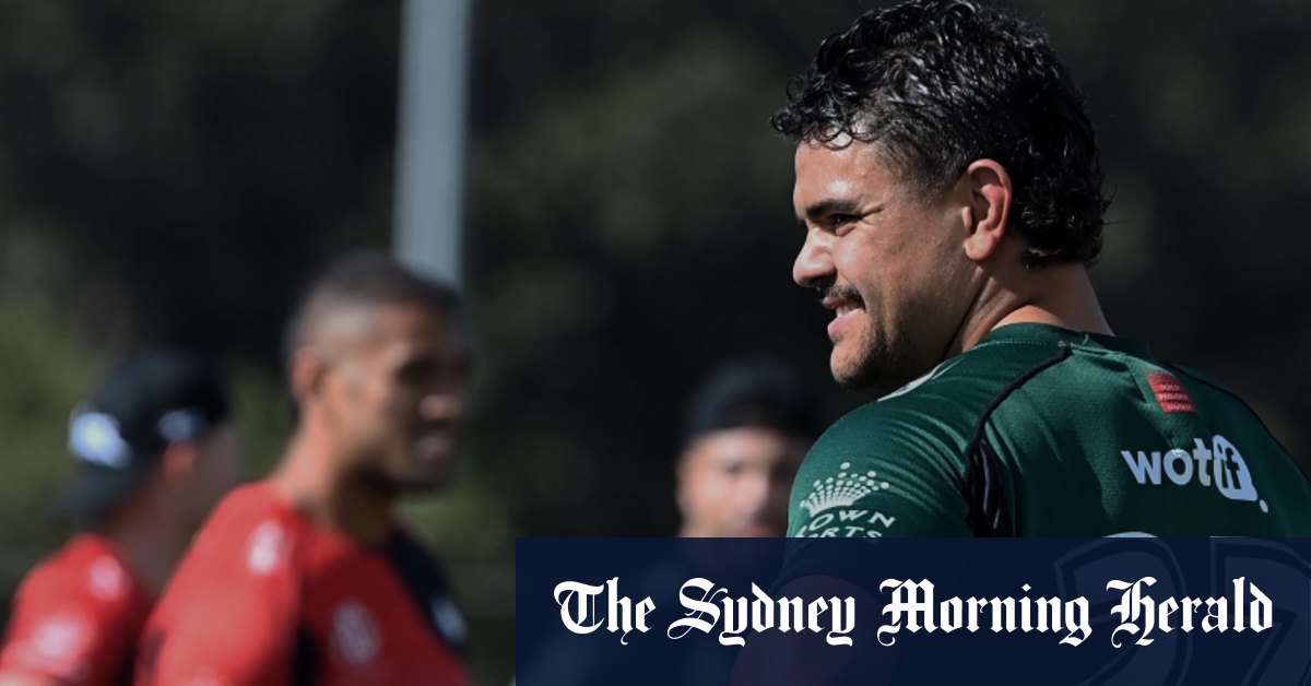 L’entraîneur des Kangourous, Mal Meninga, répond à l’apparition de Latrell Mitchell Koori Knockout