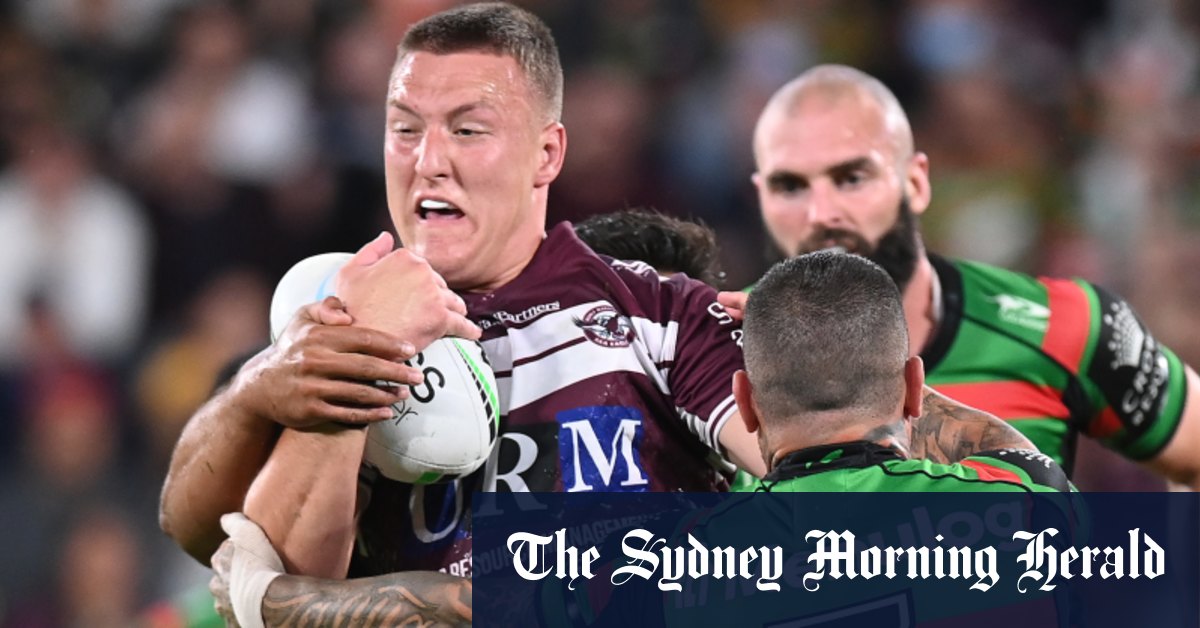 Les Rabbitohs de South Sydney regardent le pilier indésirable des Manly Sea Eagles, Sean Keppie