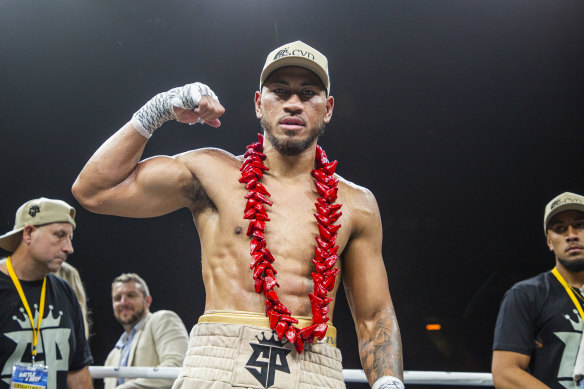 Paulo Aukuso a surmonté l'adversité pour sceller la victoire.