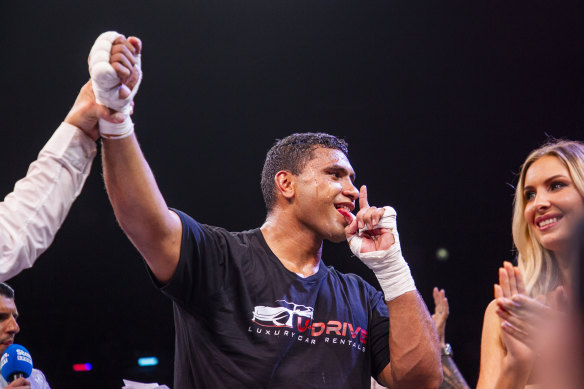 Tevita Pangai Junior s'est imposé dans un thriller.