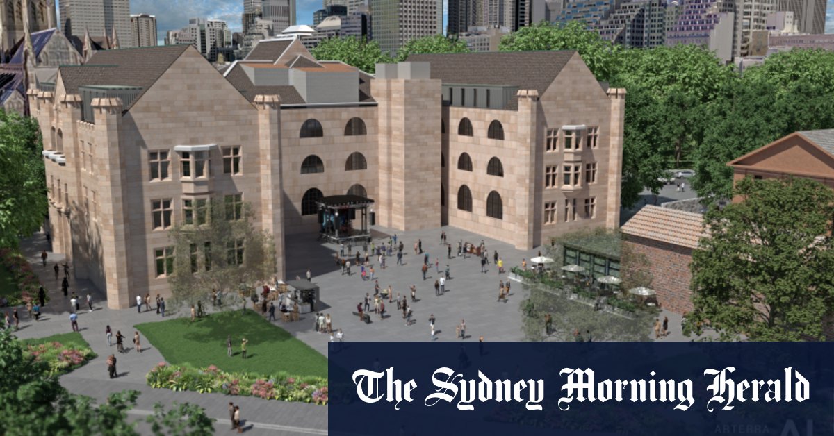 Sydney Hommage à la reine Elizabeth au bâtiment du registraire général