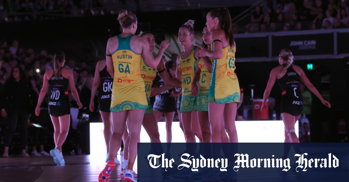 Les Australia Diamonds battent les Silver Ferns de Nouvelle-Zélande lors du match d'ouverture de la série