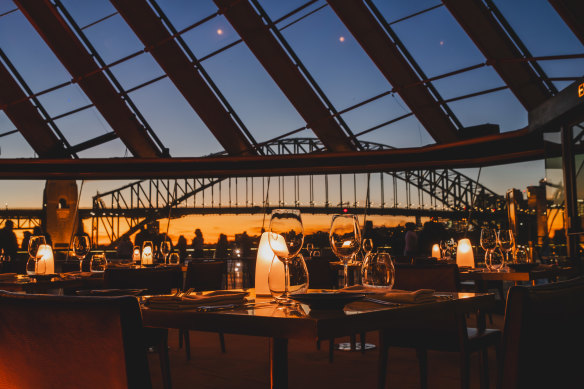 Restaurant Bennelong en 2023.