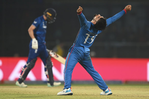 Rashid Khan d'Afghanistan.