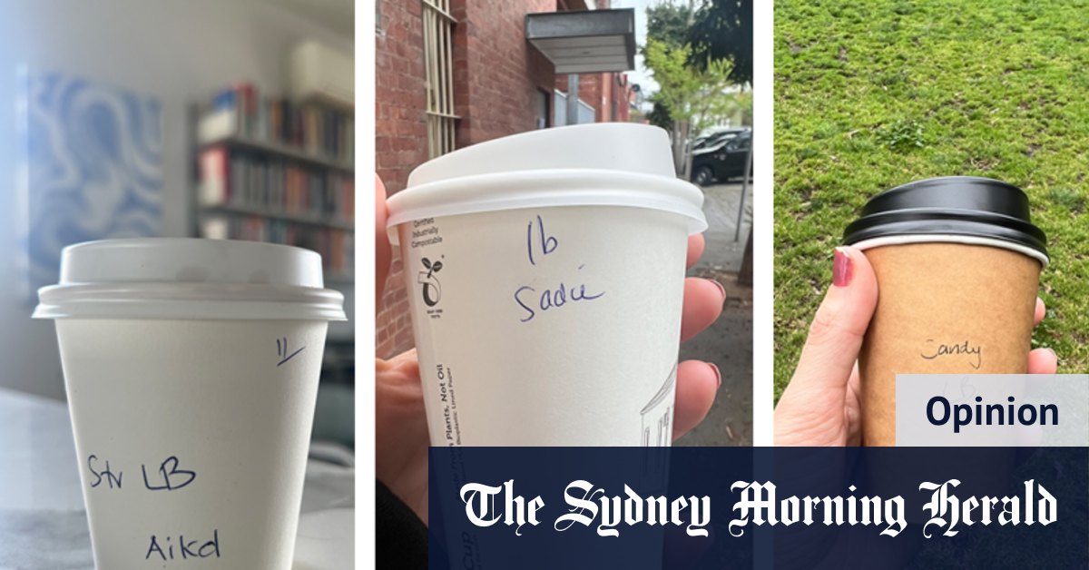 J'ai commandé du café en tant que Sadie, Baby et Hayden.  Je les ai tous eu