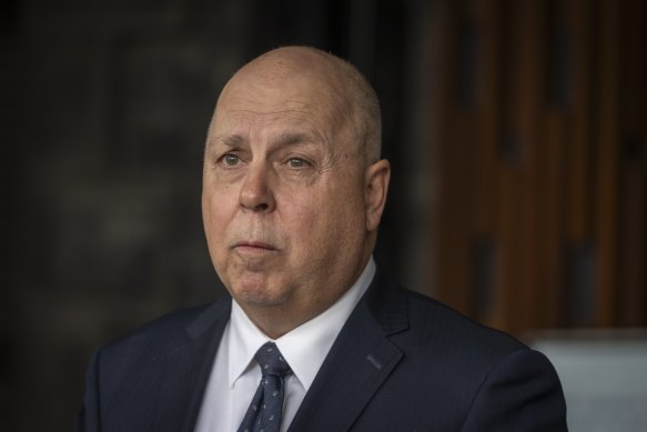 Trésorier victorien Tim Pallas.