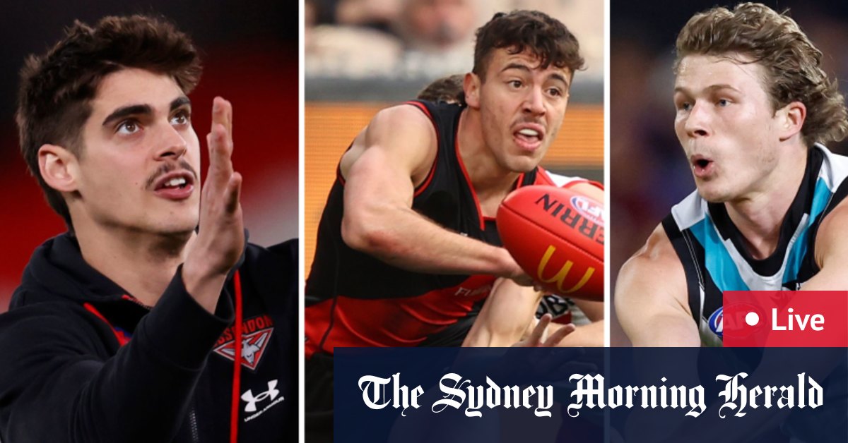 Les bombardiers sont occupés à la fin, récupérant Duursma alors que Zerk-Thatcher arrive à Port Adelaide