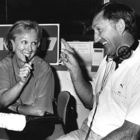 Jan Murray et John Brown à la radio .