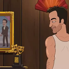 Hugh Jackman joue lui-même dans Rick et Morty.