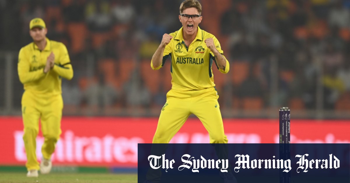Adam Zampa propulse l'Australie vers les demi-finales après avoir battu l'Angleterre
