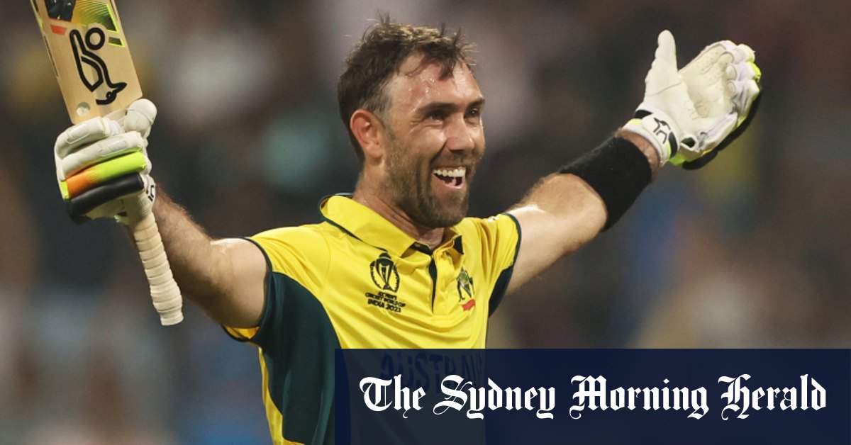 L'Australie donne plus de temps à Glenn Maxwell pour se remettre d'une crampe