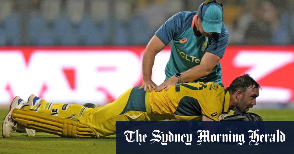 Glenn Maxwell incertain pour le dernier match de groupe de l'Australie contre le Bangladesh