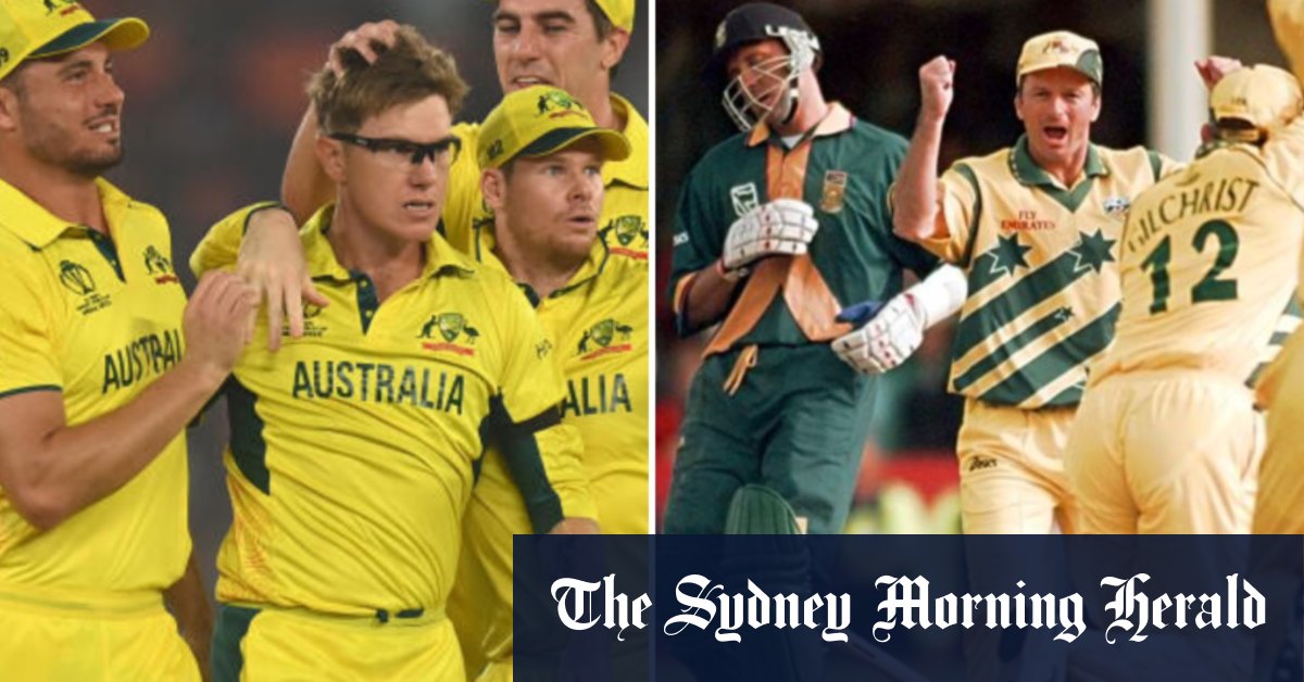 Les nuances du classique de la Coupe du monde 1999 lors de la dernière rencontre Australie-Afrique du Sud