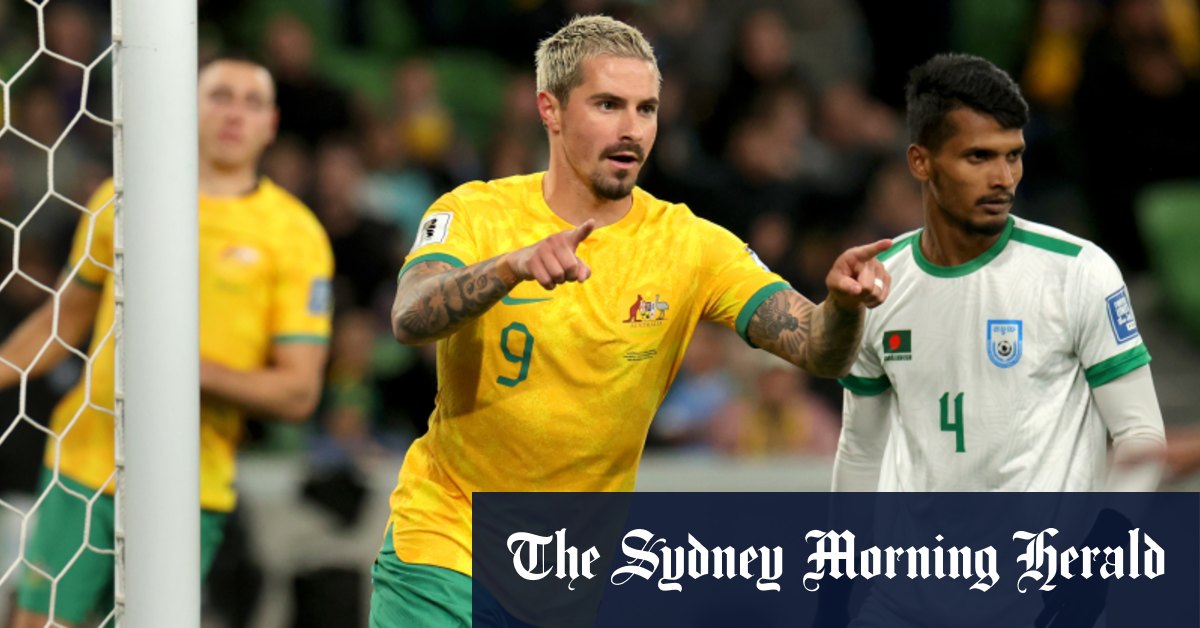 L'Australie bat le Bangladesh 7-0 alors que Graham Arnold admet son stress face au match contre la Palestine