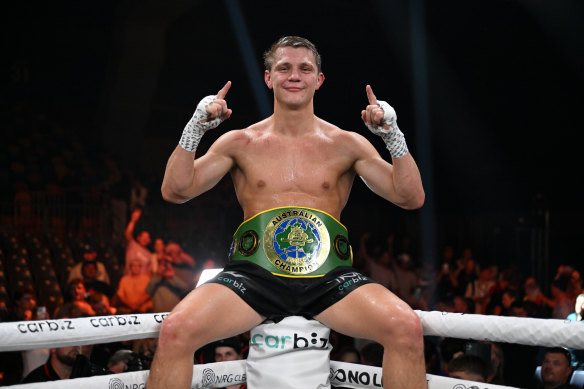 Le nouveau champion d'Australie.